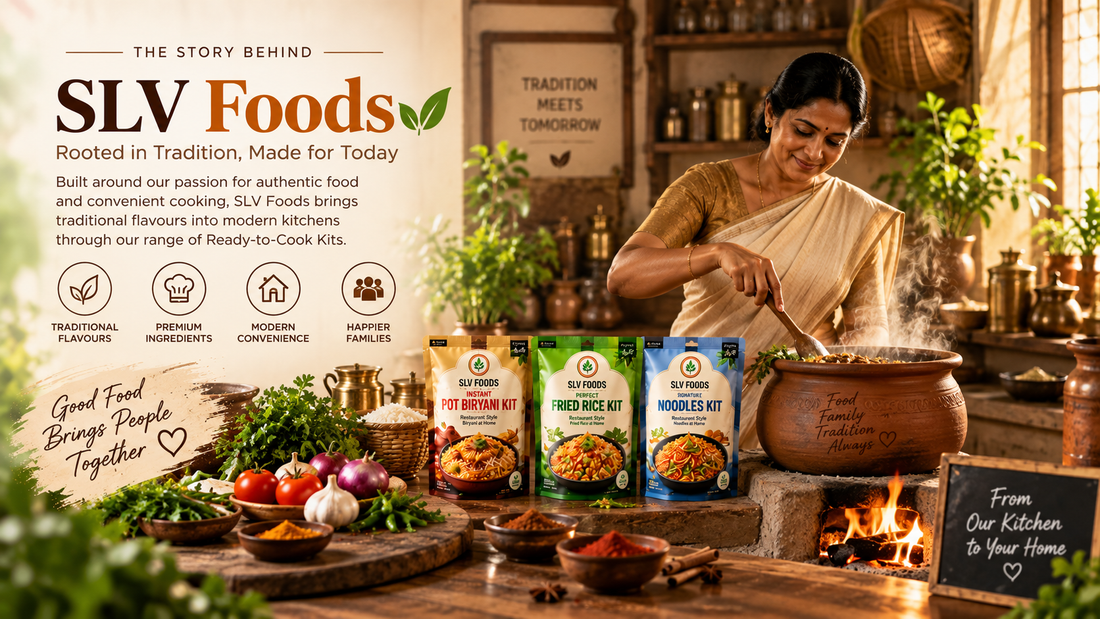 The Story Behind SLV Foods