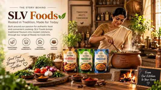 The Story Behind SLV Foods