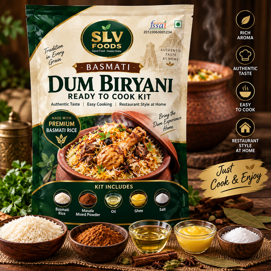 Basmati Rice Dum Biryani Kit