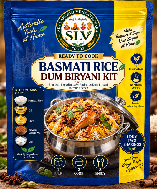 Basmati Rice Dum Biryani Kit