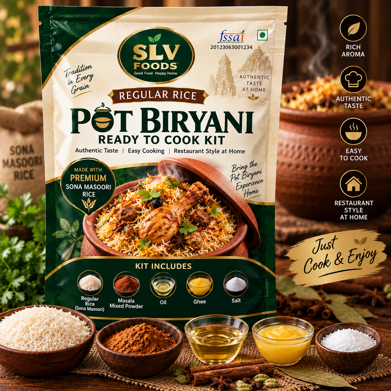 Regular Rice Pot Biryani Kit